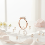 Oval Center Marquise Cluster Ring