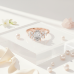 Oval Center Marquise Cluster Ring