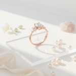 Oval Center Marquise Cluster Ring